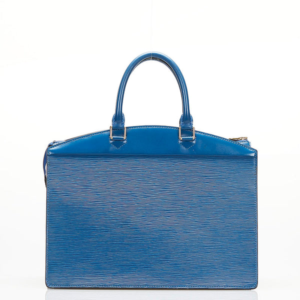 ルイ ヴィトン エピ リビエラ ハンドバッグ M48185 トレドブルー レザー レディース LOUIS VUITTON 【中古】