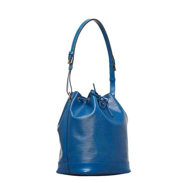 ルイ ヴィトン エピ ノエ ショルダーバッグ M44005 トレドブルー レザー レディース LOUIS VUITTON 【中古】
