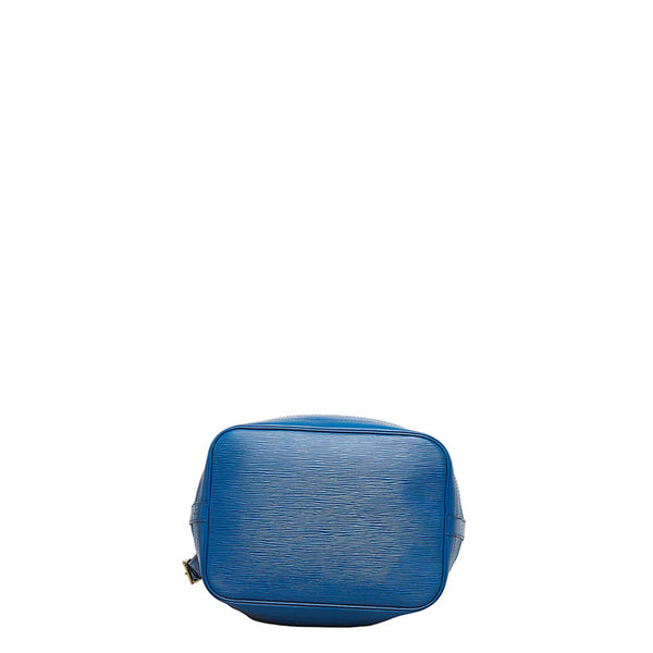 ルイ ヴィトン エピ ノエ ショルダーバッグ M44005 トレドブルー レザー レディース LOUIS VUITTON 【中古】