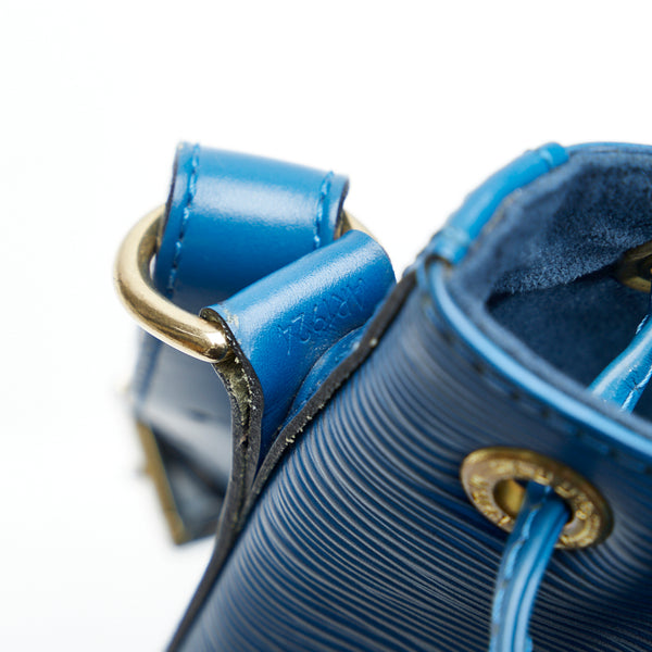 ルイ ヴィトン エピ ノエ ショルダーバッグ M44005 トレドブルー レザー レディース LOUIS VUITTON 【中古】
