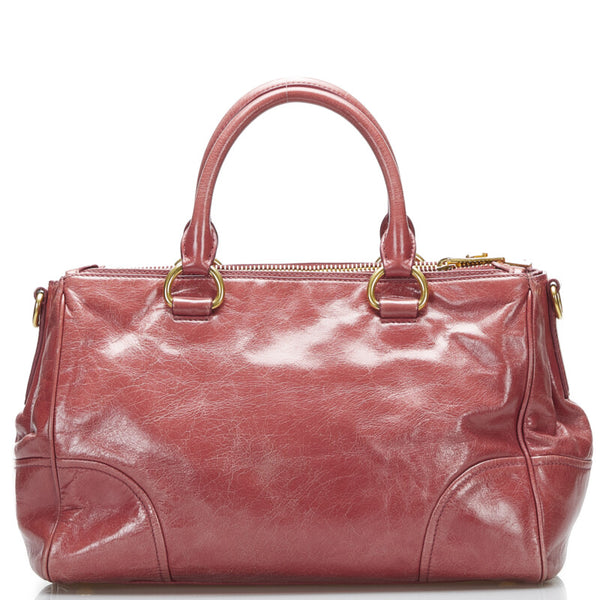 ミュウミュウ ハンドバッグ ショルダーバッグ 2WAY RN1127 ピンク レザー レディース MIUMIU 【中古】