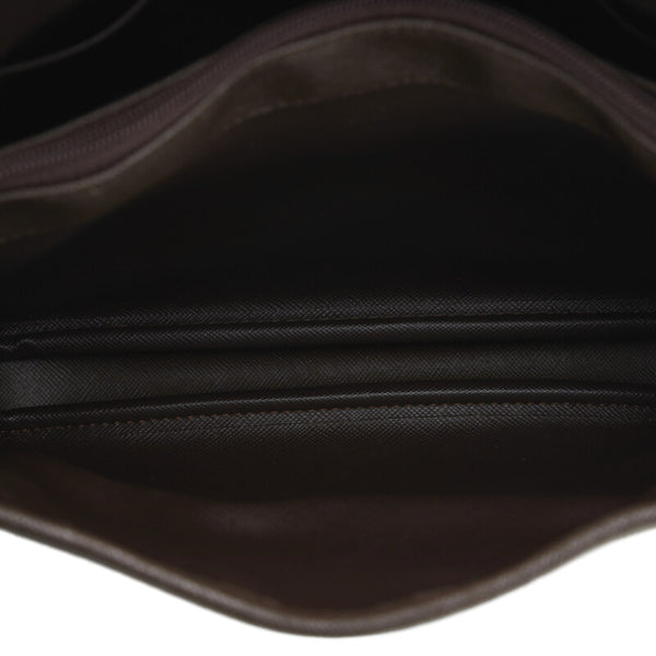 バーバリー チェック 斜め掛け ショルダーバッグ カーキ ブラウン キャンバス レザー レディース BURBERRY 【中古】