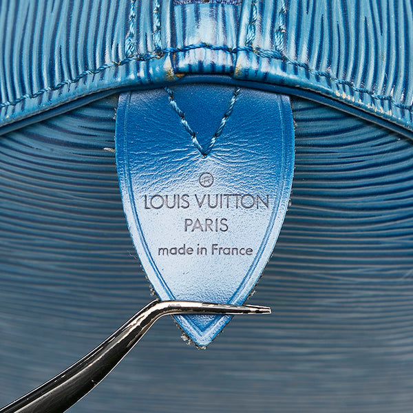 ルイ ヴィトン エピ スピーディ35 ボストンバッグ ハンドバッグ M42995 トレドブルー レザー レディース LOUIS VUITTON 【中古】
