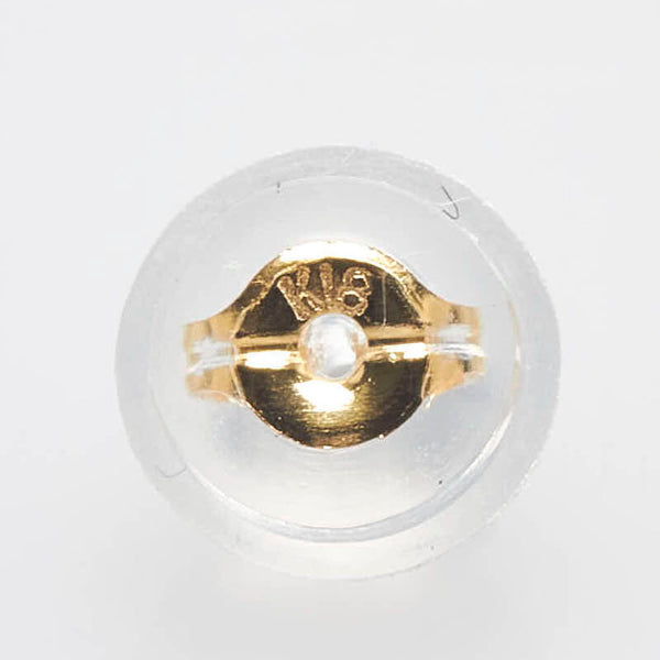 K18YG イエローゴールド ピアス レディース 【中古】