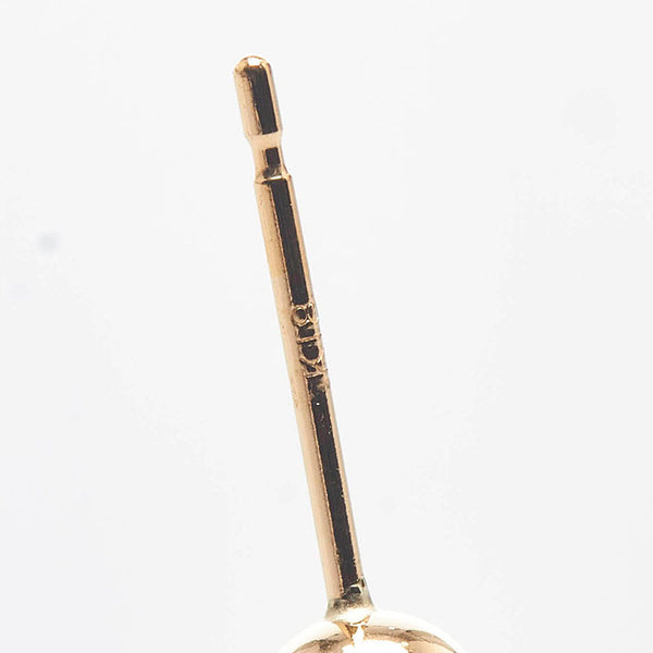 K18YG イエローゴールド ピアス レディース 【中古】
