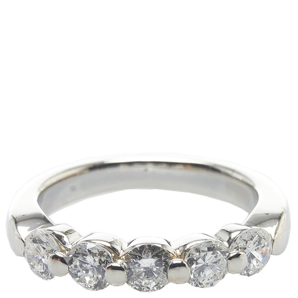 Pt900 プラチナ ダイヤ1.008ct リング 指輪 レディース 9.5号 【中古】