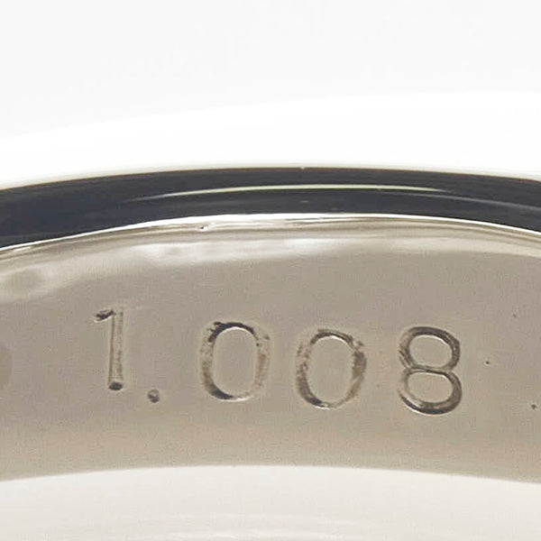 Pt900 プラチナ ダイヤ1.008ct リング 指輪 レディース 9.5号 【中古】