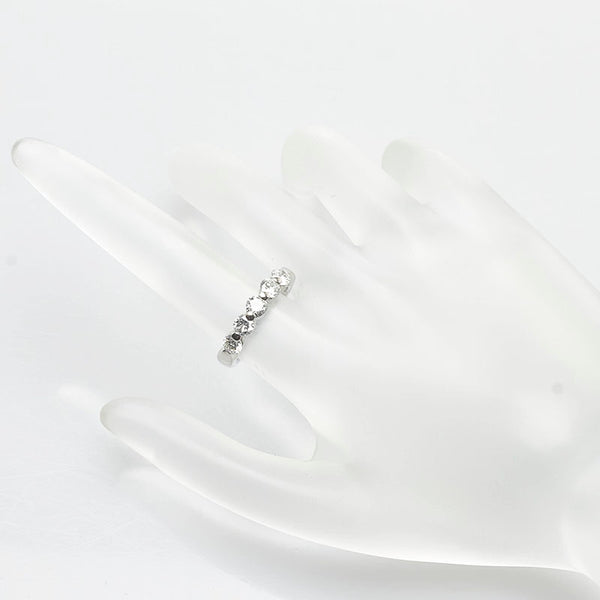 Pt900 プラチナ ダイヤ1.008ct リング 指輪 レディース 9.5号 【中古】