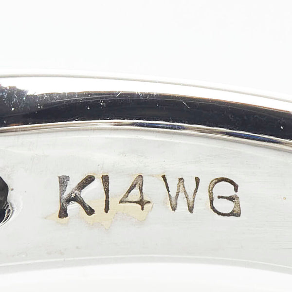 Pt900 プラチナ K18YG イエローゴールド コンビ ダイヤ0.50ct リング 指輪 レディース 10.5号 【中古】