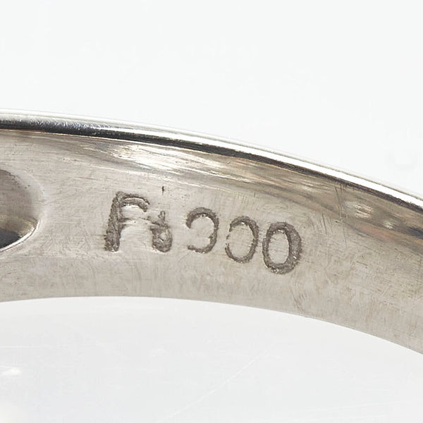 Pt900 プラチナ ダイヤ1.00ct リング 指輪 レディース 13号 【中古】