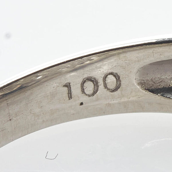 Pt900 プラチナ ダイヤ1.00ct リング 指輪 レディース 13号 【中古】