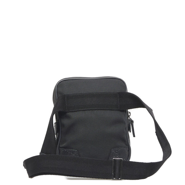 グッチ グッチシマ ウエストバッグ ウエストポーチ 161823 ブラック ナイロン レザー メンズ GUCCI 【中古】