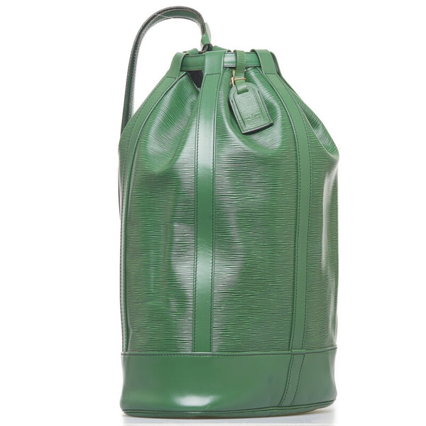ルイ ヴィトン エピ ランドネGM ショルダーバッグ M43084 ボルネオグリーングリーン レザー レディース LOUIS VUITTON 【中古】