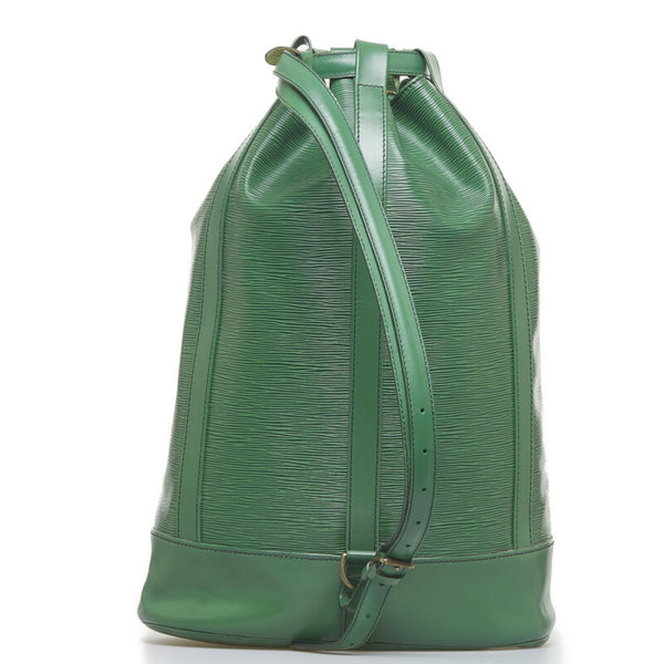 ルイ ヴィトン エピ ランドネGM ショルダーバッグ M43084 ボルネオグリーングリーン レザー レディース LOUIS VUITTON 【中古】