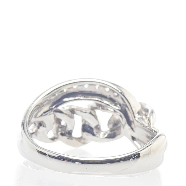 Pt900 プラチナ ダイヤ0.13ct リング 指輪 レディース 9.5号 【中古】