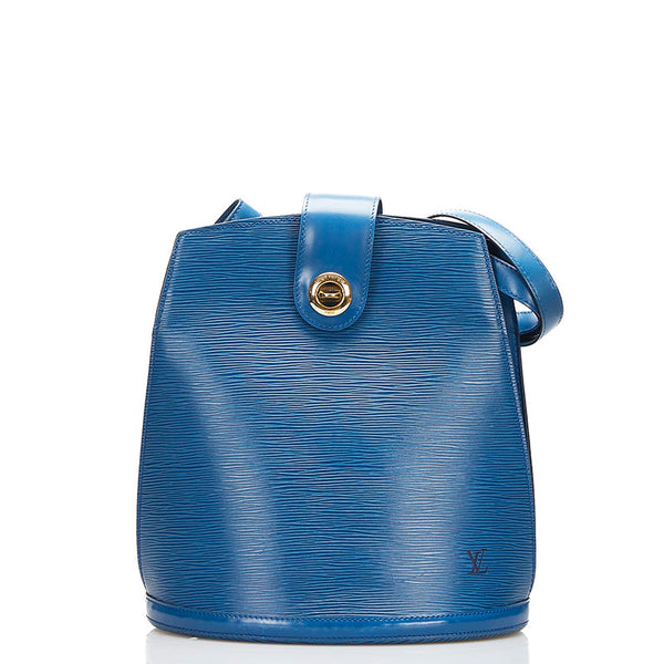 ルイ ヴィトン エピ クリュニー ショルダーバッグ M52255 トレドブルー レザー レディース LOUIS VUITTON 【中古】