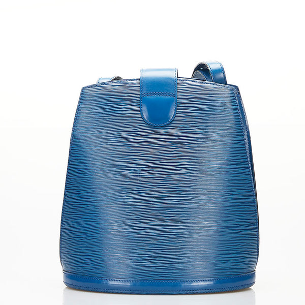 ルイ ヴィトン エピ クリュニー ショルダーバッグ M52255 トレドブルー レザー レディース LOUIS VUITTON 【中古】