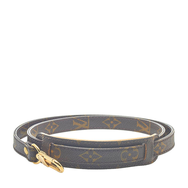 ルイ ヴィトン モノグラム ショルダーストラップ J75011 ブラウン PVC レディース LOUIS VUITTON 【中古】