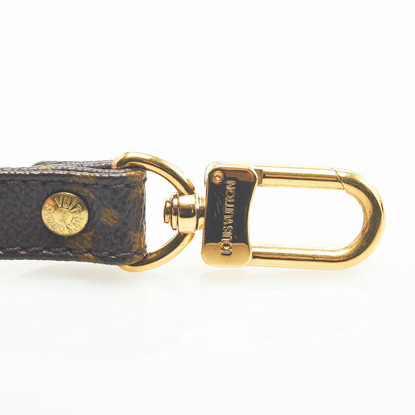 ルイ ヴィトン モノグラム ショルダーストラップ J75011 ブラウン PVC レディース LOUIS VUITTON 【中古】