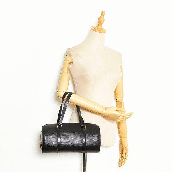 ルイ ヴィトン エピ スフロ ハンドバッグ M52222 ノワール ブラック レザー レディース LOUIS VUITTON 【中古】