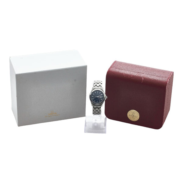 オメガ シーマスター 120ｍ 腕時計 2511 81 クオーツ ネイビー文字盤 ステンレススチール メンズ OMEGA 【中古】