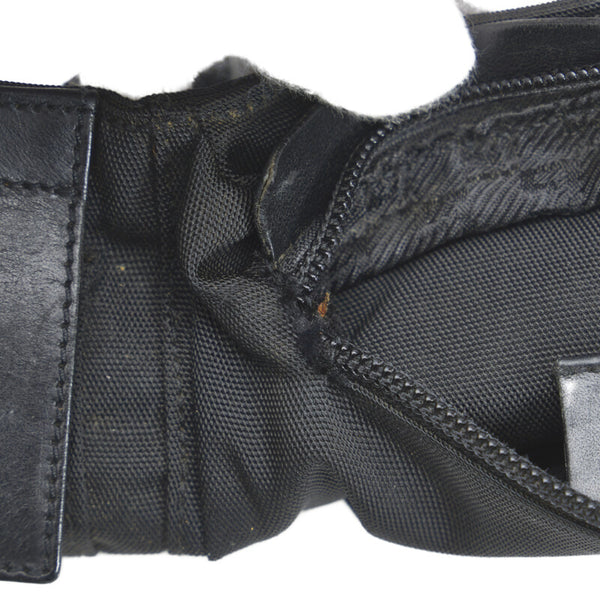 グッチ GGキャンバス ボディバッグ ウエストバッグ 28566 ブラウン キャンバス レザー レディース GUCCI 【中古】