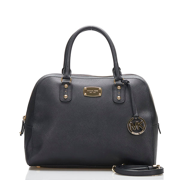 マイケルコース ハンドバッグ ショルダーバッグ 2WAY ブラック レザー レディース Michael Kors 【中古】