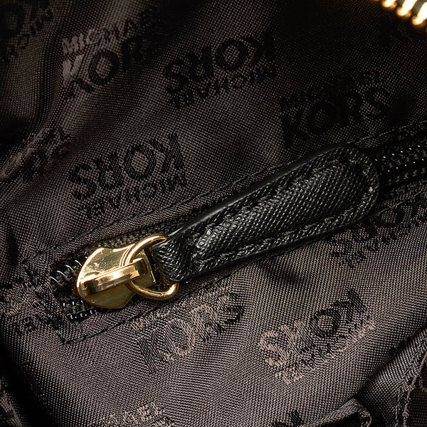 マイケルコース リュックサック バックパック ブラック ナイロン レザー レディース Michael Kors 【中古】