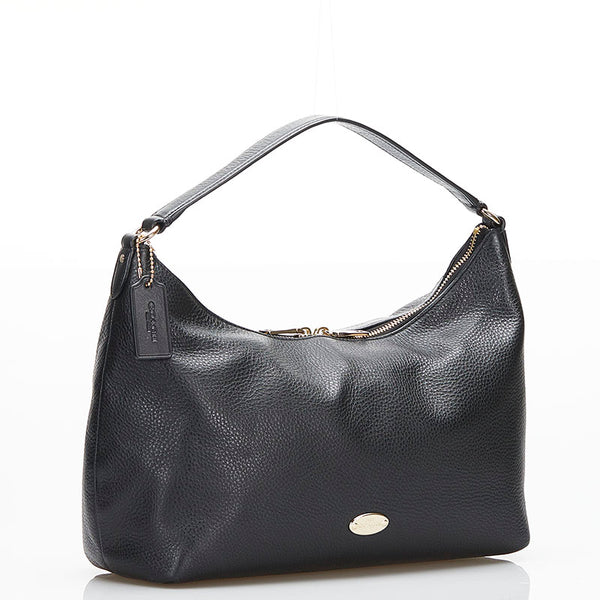 コーチ ハンドバッグ ショルダーバッグ 2WAY F36628 ブラック レザー レディース COACH 【中古】