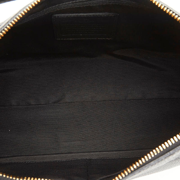 コーチ ハンドバッグ ショルダーバッグ 2WAY F36628 ブラック レザー レディース COACH 【中古】