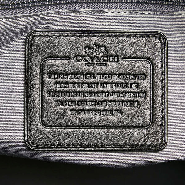 コーチ コーラ ドームド サッチェル ハンドバッグ ショルダーバッグ 2WAY ブラック レザー レディース COACH 【中古】