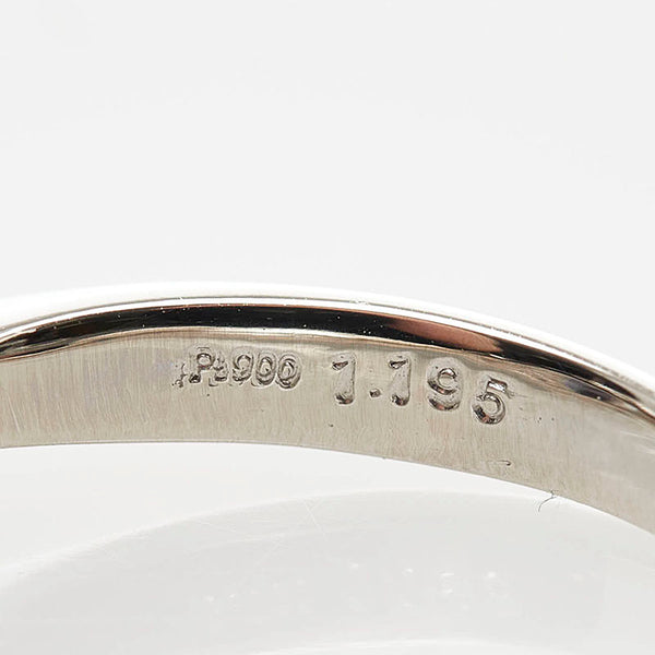 Pt900 プラチナ カラーチェンジガーネット1.195ct ダイヤ0.45ct リング 指輪 レディース 11.5号 【中古】