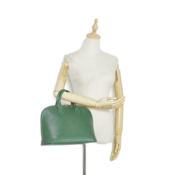 ルイ ヴィトン エピ アルマ ハンドバッグ M52144 ボルネオグリーン レザー レディース LOUIS VUITTON 【中古】