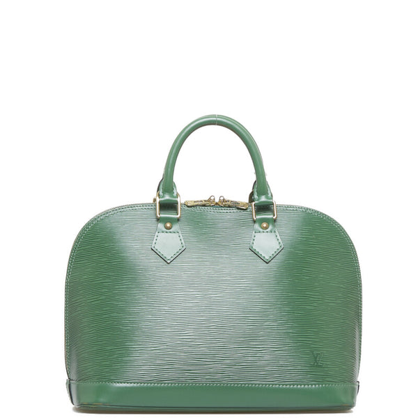 ルイ ヴィトン エピ アルマ ハンドバッグ M52144 ボルネオグリーン レザー レディース LOUIS VUITTON 【中古】