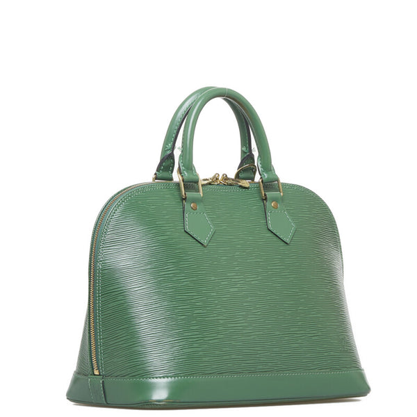 ルイ ヴィトン エピ アルマ ハンドバッグ M52144 ボルネオグリーン レザー レディース LOUIS VUITTON 【中古】