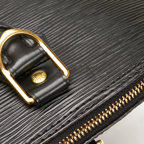 ルイ ヴィトン エピ アルマPM ハンドバッグ M52142 ノワール ブラック レザー レディース LOUIS VUITTON 【中古】