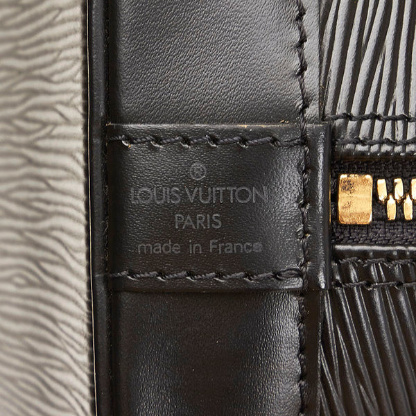 ルイ ヴィトン エピ アルマPM ハンドバッグ M52142 ノワール ブラック レザー レディース LOUIS VUITTON 【中古】
