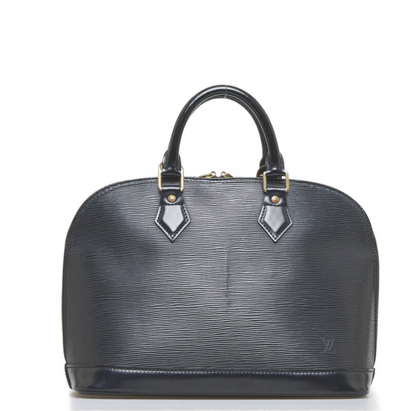 ルイ ヴィトン エピ アルマPM ハンドバッグ M52142 ノワール ブラック レザー レディース LOUIS VUITTON 【中古】