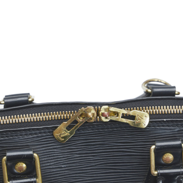 ルイ ヴィトン エピ アルマPM ハンドバッグ M52142 ノワール ブラック レザー レディース LOUIS VUITTON 【中古】