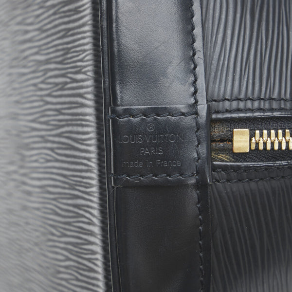 ルイ ヴィトン エピ アルマPM ハンドバッグ M52142 ノワール ブラック レザー レディース LOUIS VUITTON 【中古】