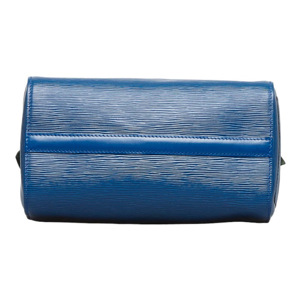 ルイ ヴィトン エピ スピーディ25 ハンドバッグ ミニボストンバッグ M43015 トレドブルー レザー レディース LOUIS VUITTON 【中古】
