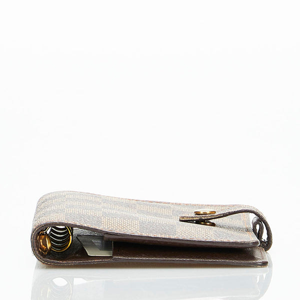 ルイ ヴィトン ダミエ アジェンダPM 手帳カバー システム手帳 R20700 ブラウン PVC レディース LOUIS VUITTON 【中古】