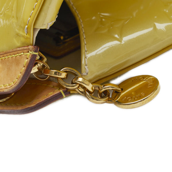 ルイ ヴィトン モノグラム ヴェルニ ブレアMM ハンドバッグ M91456 ブロンコライユ PVC レザー レディース LOUIS VUITTON 【中古】