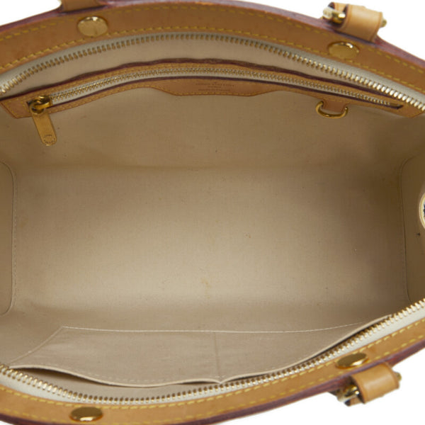ルイ ヴィトン モノグラム ヴェルニ ブレアMM ハンドバッグ M91456 ブロンコライユ PVC レザー レディース LOUIS VUITTON 【中古】