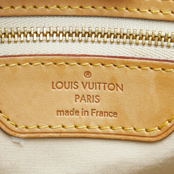ルイ ヴィトン モノグラム ヴェルニ ブレアMM ハンドバッグ M91456 ブロンコライユ PVC レザー レディース LOUIS VUITTON 【中古】