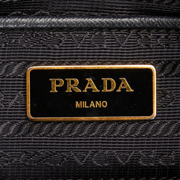 プラダ ハンドバッグ ショルダーバッグ 2WAY ネイビー ナイロン レザー レディース PRADA 【中古】