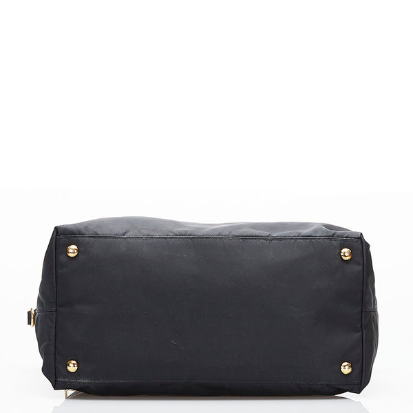 プラダ ハンドバッグ ショルダーバッグ 2WAY ネイビー ナイロン レザー レディース PRADA 【中古】