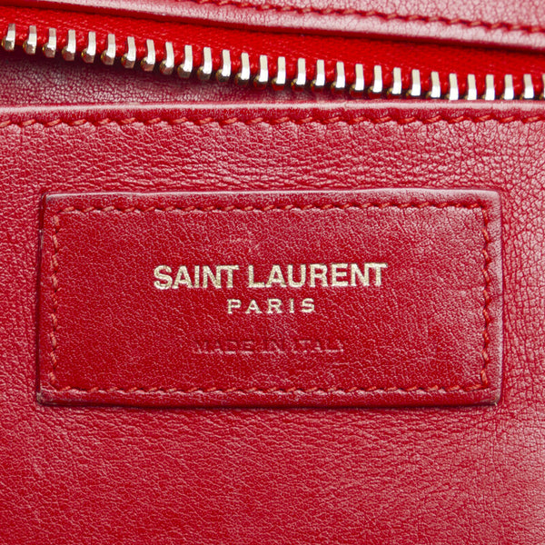 サンローラン ベイビーカバス ハンドバッグ ショルダーバッグ 2WAY 394461 ピンク レザー レディース SAINT LAURENT 【中古】