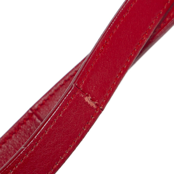 サンローラン ベイビーカバス ハンドバッグ ショルダーバッグ 2WAY 394461 ピンク レザー レディース SAINT LAURENT 【中古】