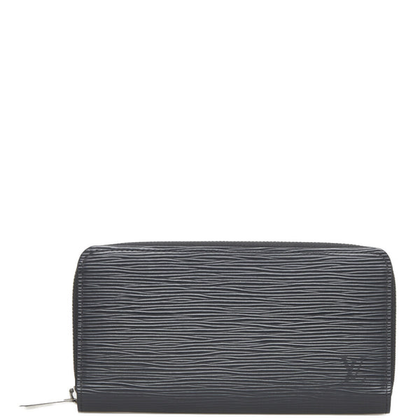 ルイ ヴィトン エピ ジッピーウォレット 長財布 ラウンドファスナー M68755 ノワール ブラック レザー レディース LOUIS VUITTON 【中古】